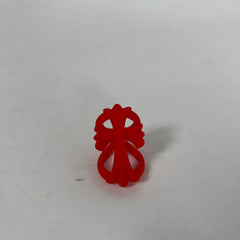 Chrome Hearts Red Silicone Infinity Ring