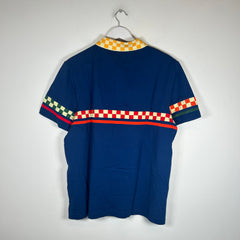 Brain Dead x Sergio Tacchini Blue Polo Shirt Size L