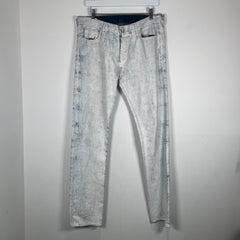 Maison Margiela x HM Paint Cracked Denim Jeans Size 32