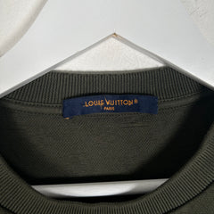 Louis Vuitton Green Monogram Knitted T-Shirt Size M
