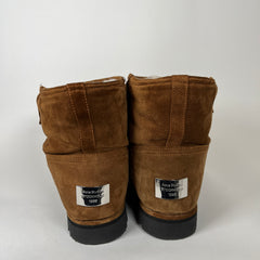 Acne Studios Brown Low Shearling Boots Size 42