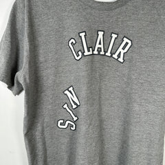 Sinclair Graphic Grey T-Shirt Size M