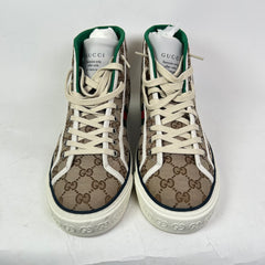 Gucci Tennis 1977 Canvas High-Top Sneakers