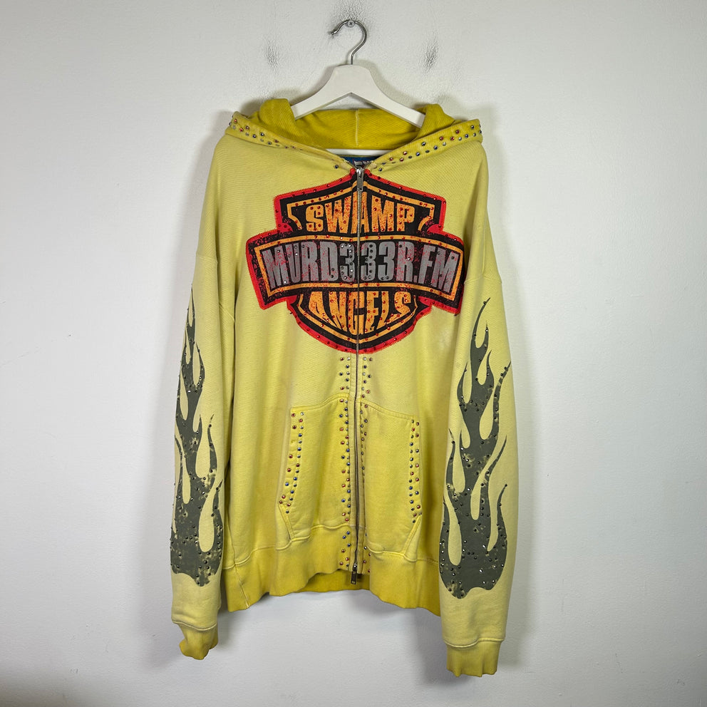 Murd333r.Fm Swamp Angels Zip-Up Hoodie