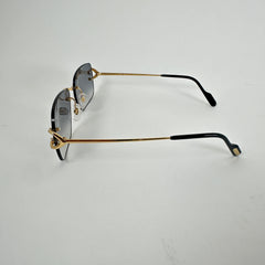 Cartier C Signature Monogram Lense Sunglasses