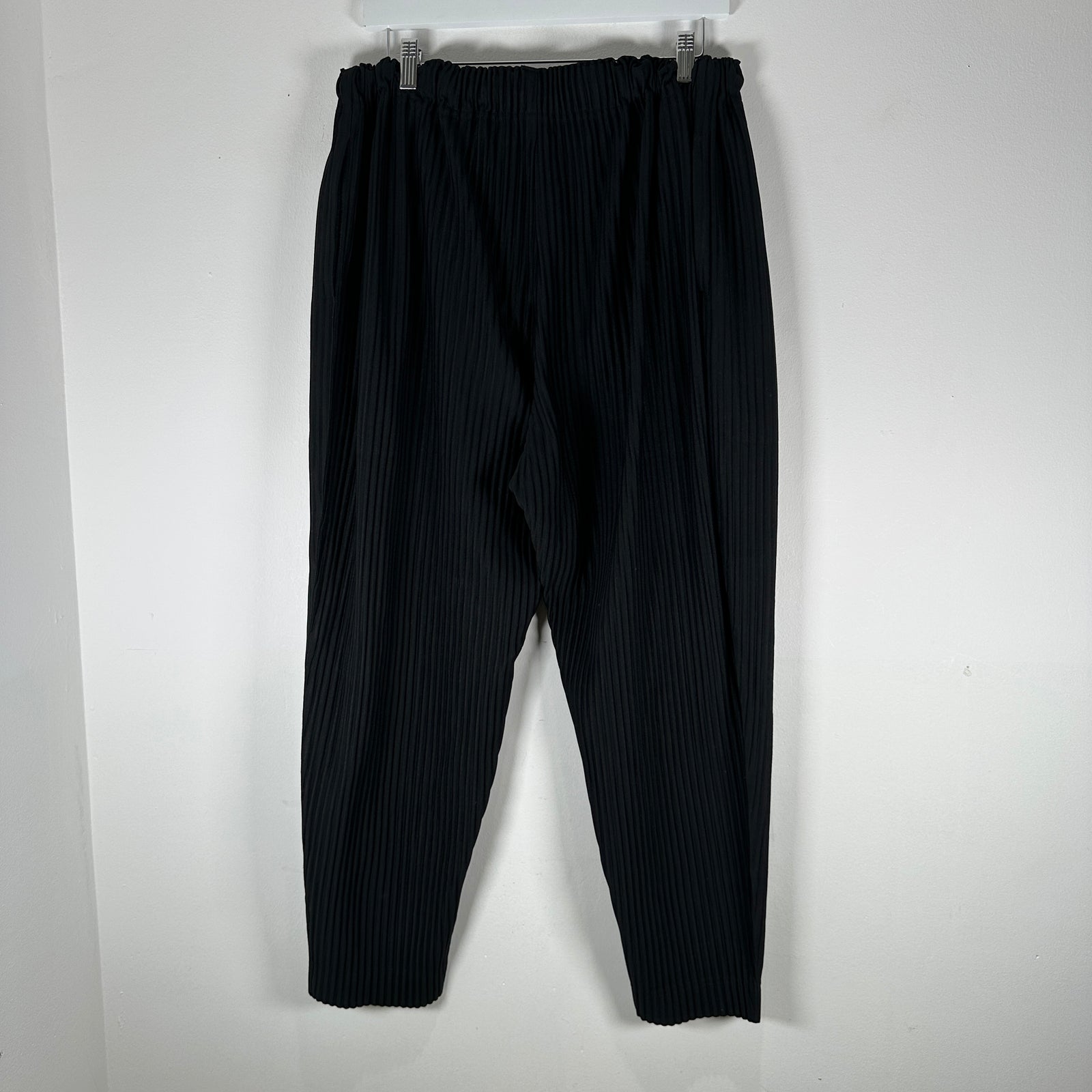 Issey Miyake Homme Plisse Black Slacks Size M