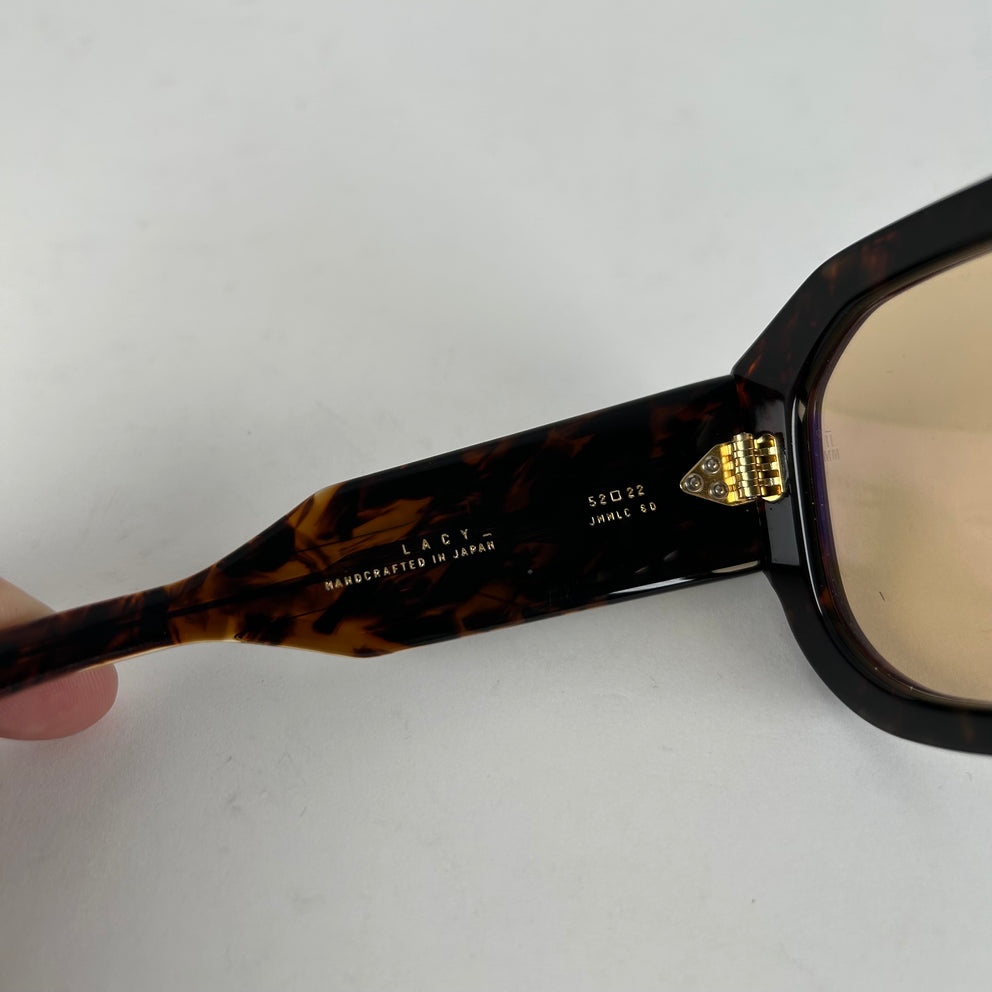 Jacques Marie Mage Tortoise 'Lacy' Sunglasses