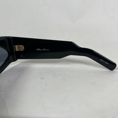 Rick Owens Black Gene Sunglasses