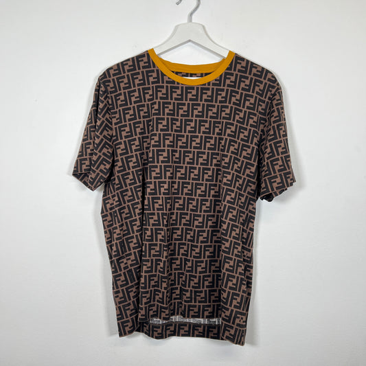 Fendi All Over FF T-Shirt Size S