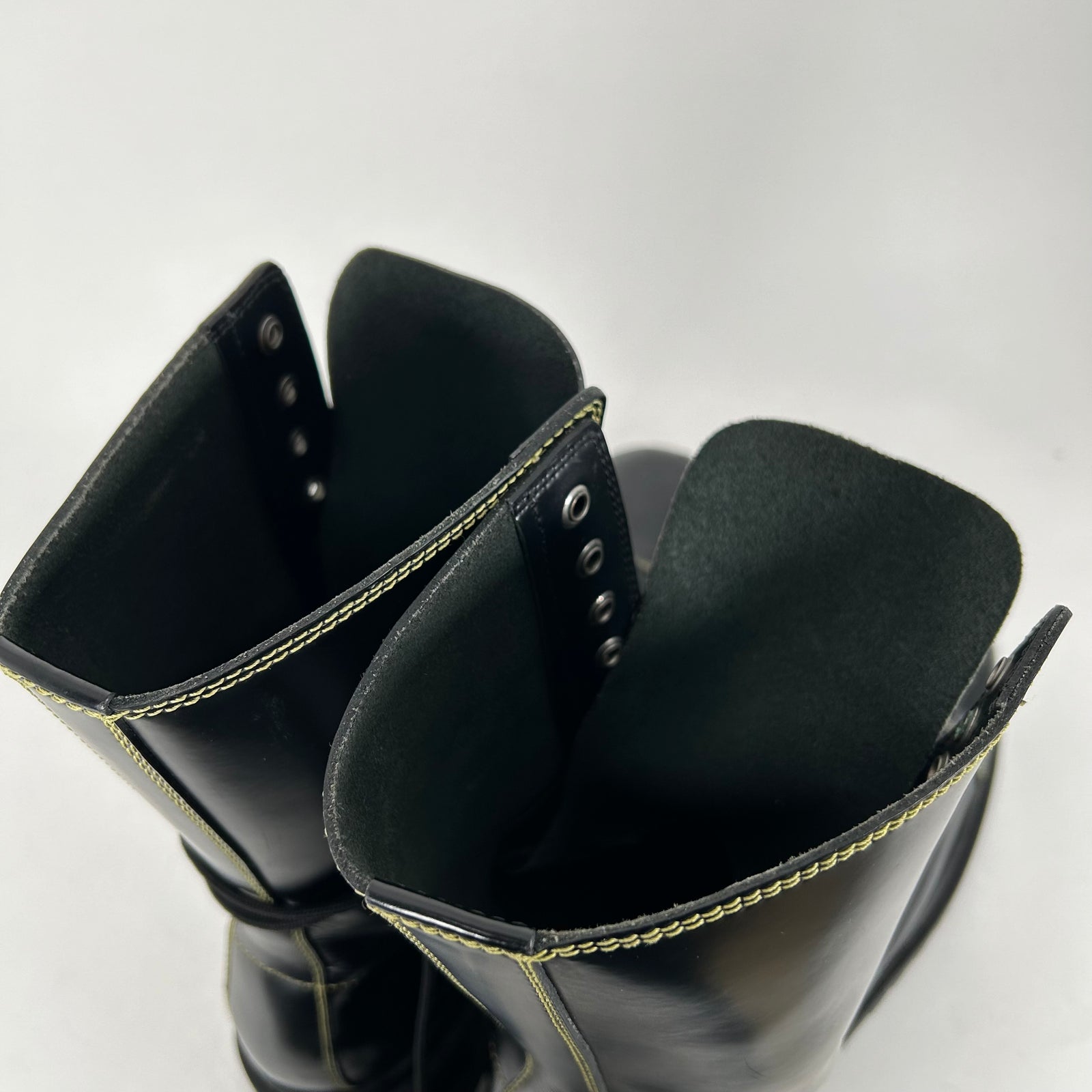 Balenciaga Contrast Stitch Combat Boot Size 13