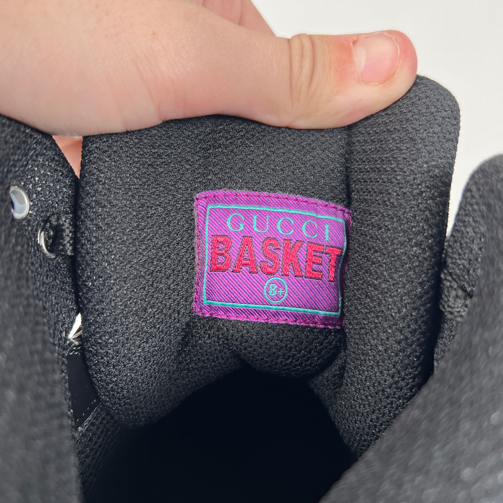 Gucci GG Basket Hightop 8.5