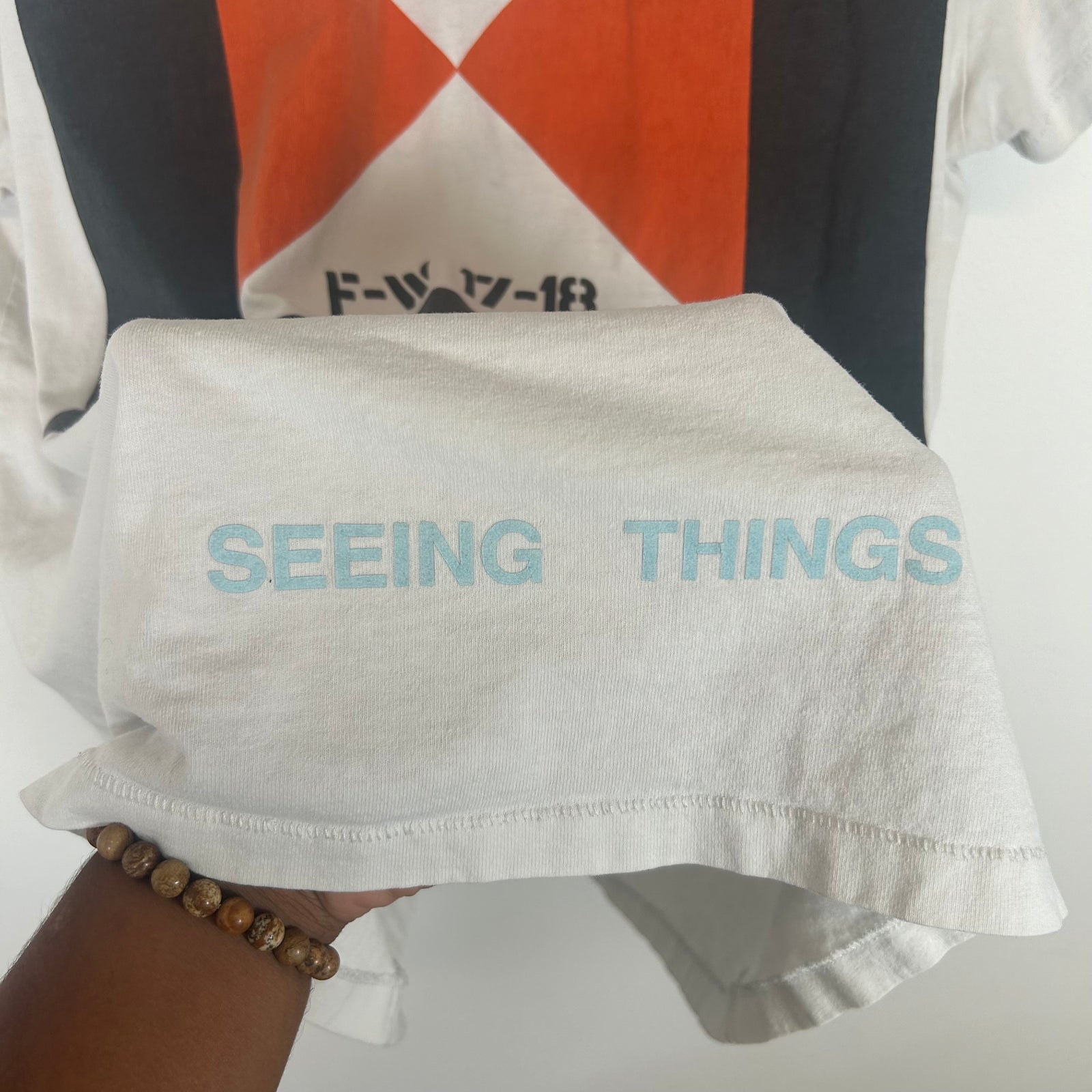 Off-White White Seeing Things Size L