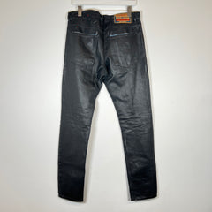 Diesel Black Waxed Jeans Size 32