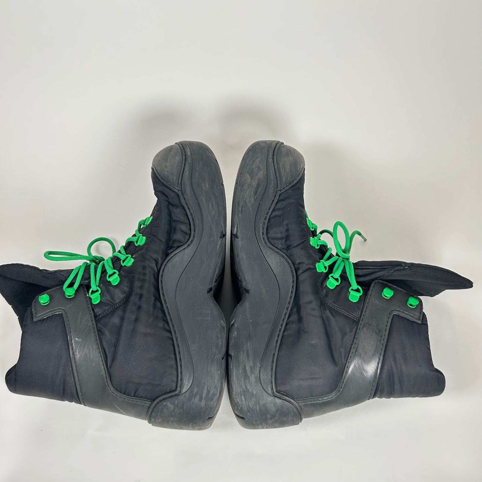 Bottega Veneta Black Puddle Bomber Boots Size 44
