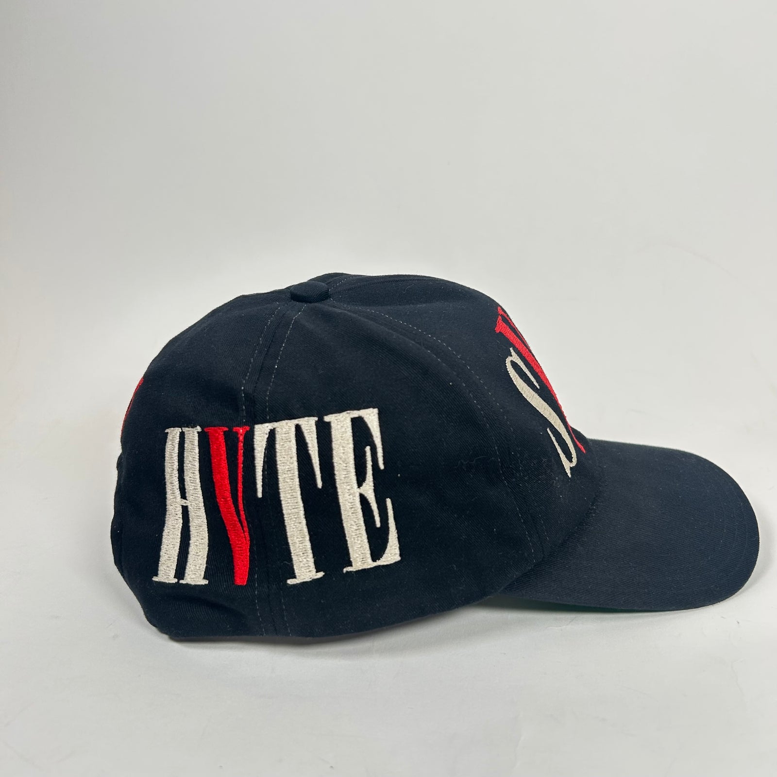 Saint Michael x Vlone Black Logo Cap