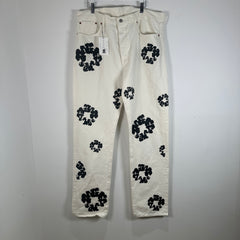 Denim Tears White Jeans Size 38x34
