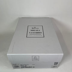 Maison Mihara Yasuhiro Black/White Hank OG Sole Canvas Low-Top Sneaker Size 45