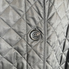 Burberry Diamond Quilted Field Jacket Size M