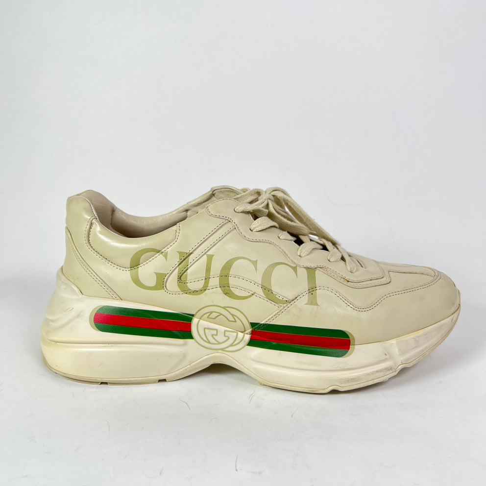 Gucci Vintage Web Logo Rhyton Sneaker