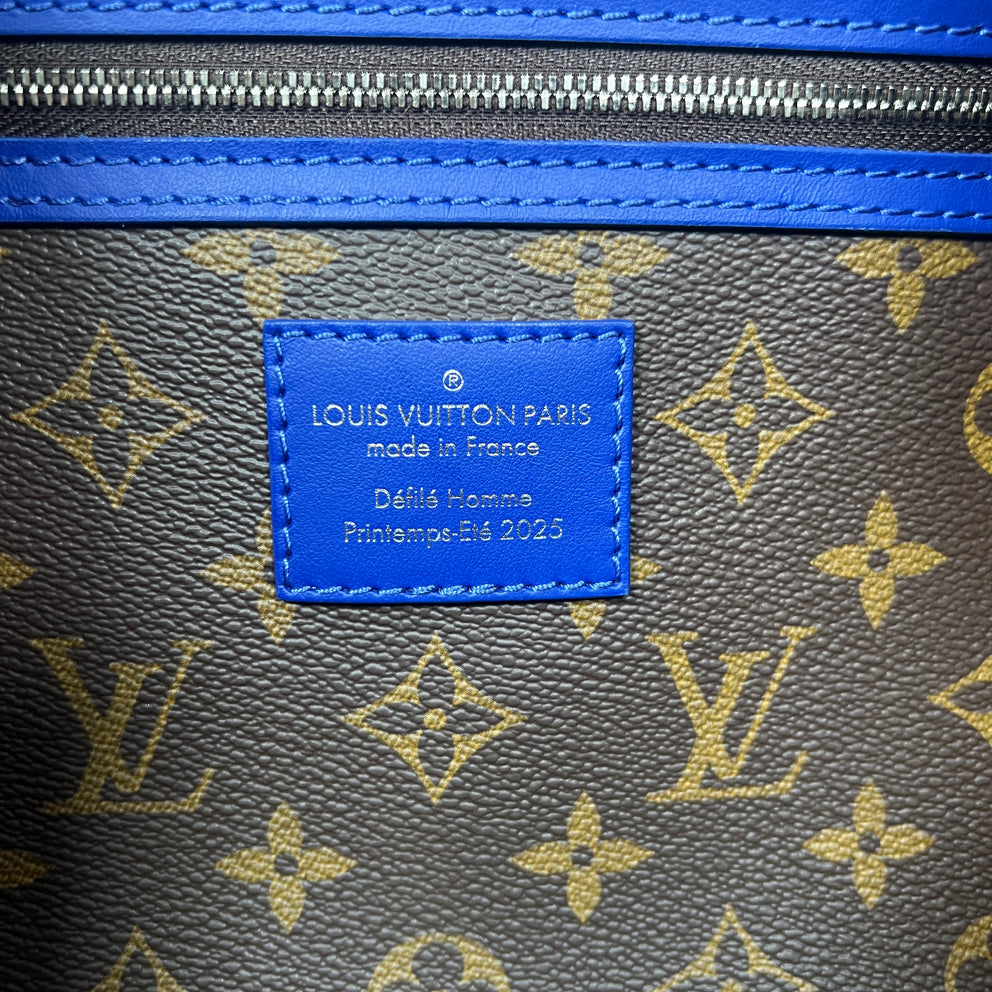 Louis Vuitton Blue/Green Damier Other Keepall Bandouliere 50