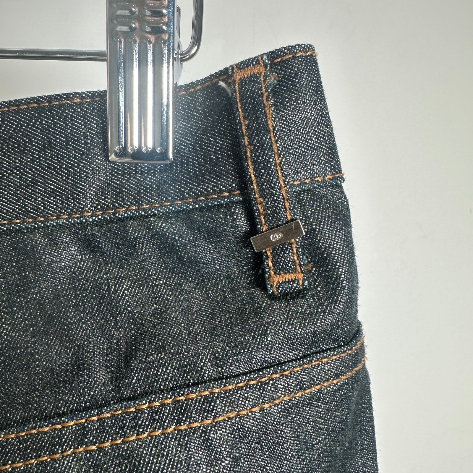 Dior Homme Grey Light Waxed Jeans Size 31
