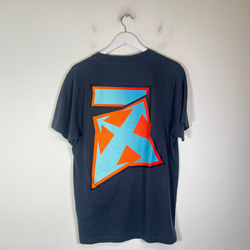 Off-White Degrade Thunder Logo T-Shirt