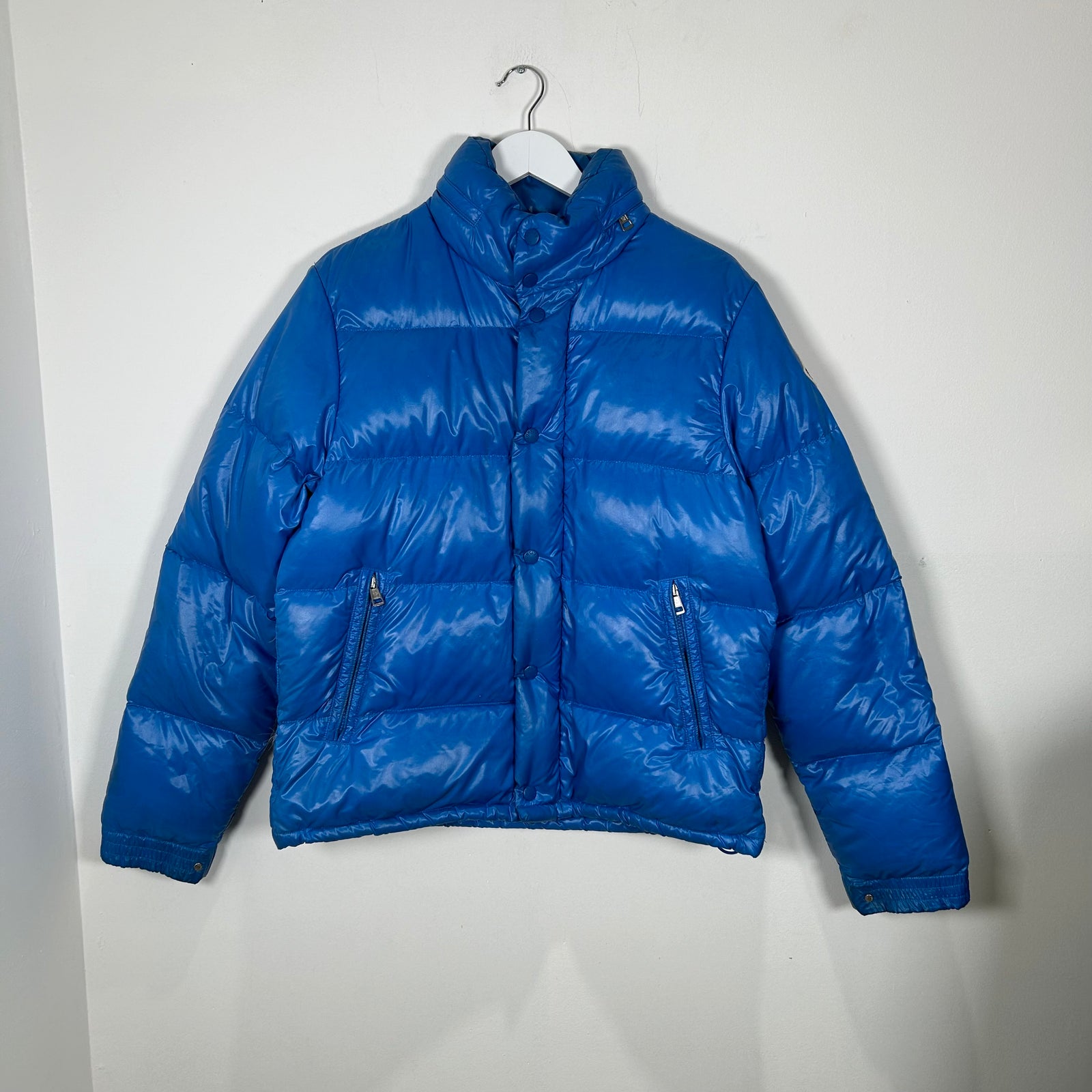 Moncler Light Blue Puffer Jacket Size 2