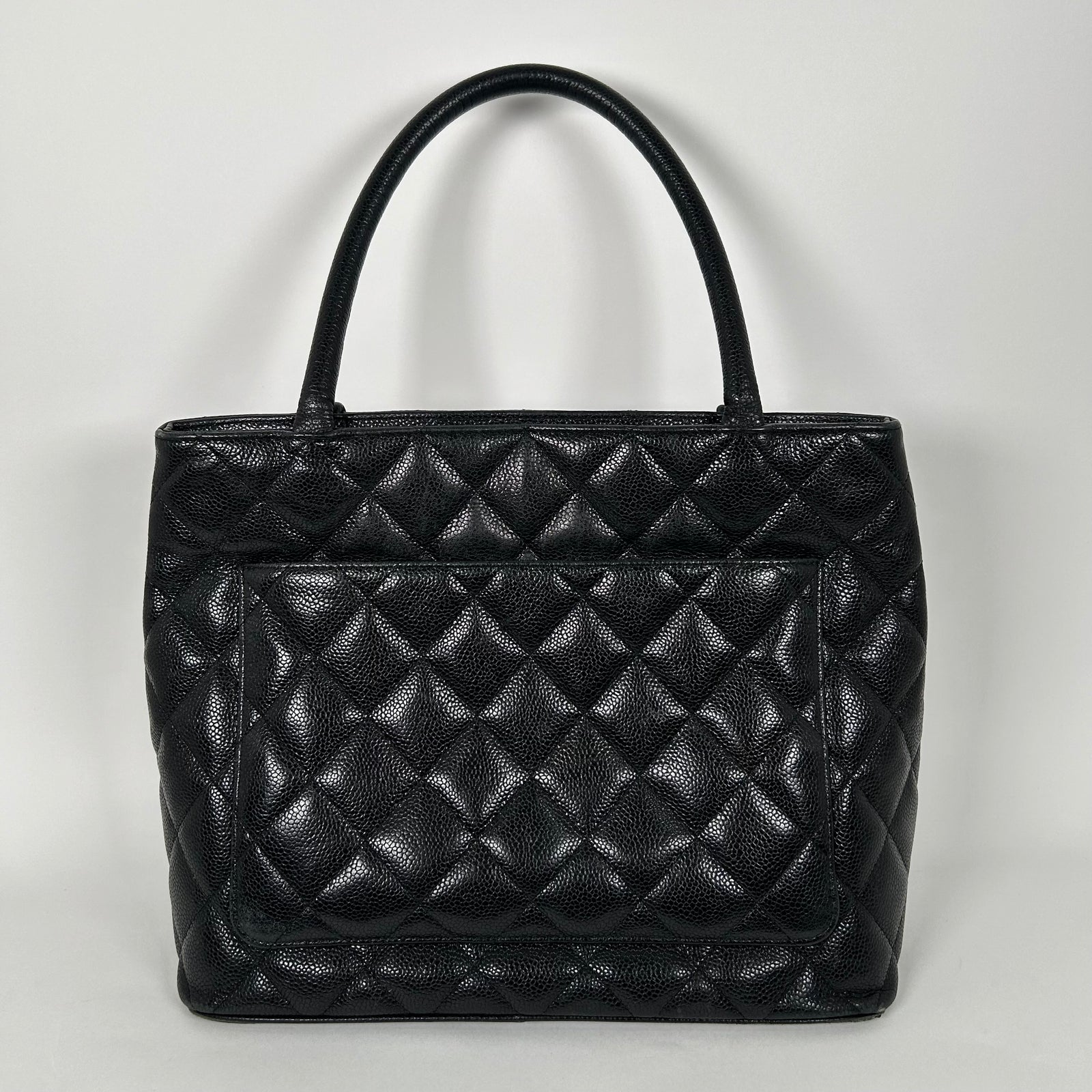Chanel Medallion Tote Caviar