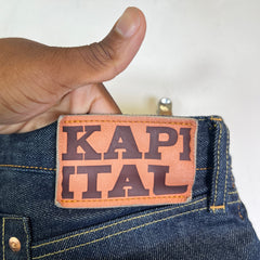 Kapital 12.5oz Mexican Tuxedo Okagilly Denim Jeans