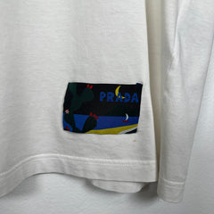 Prada Sailing White T-Shirt Size M
