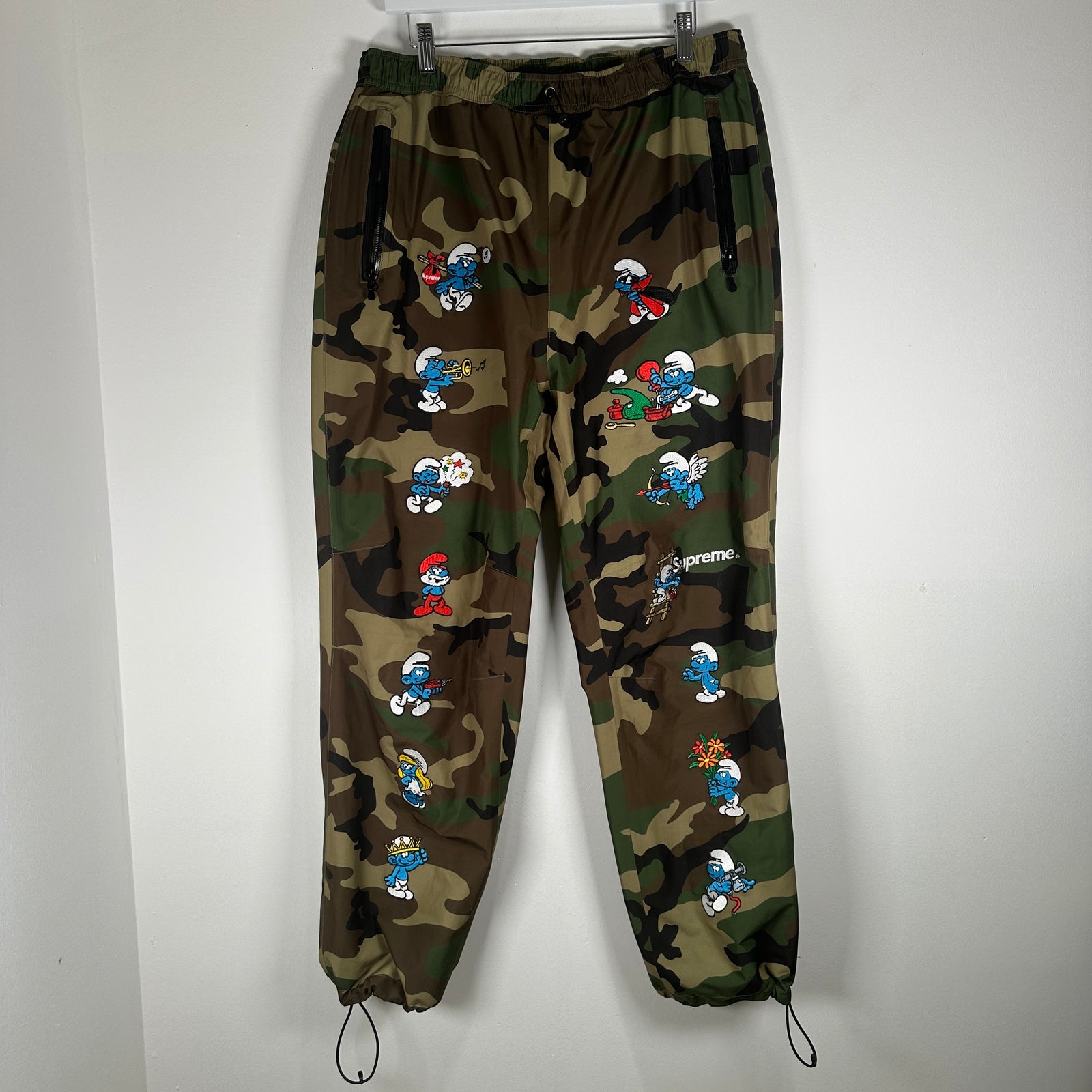 Supreme Camo Smurf Gore-Tex Pants Size Large