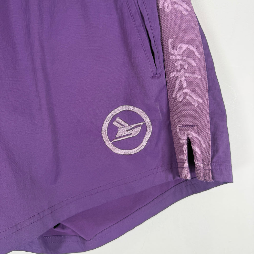 Sicko 'S' Patch Logo Swim-Shorts