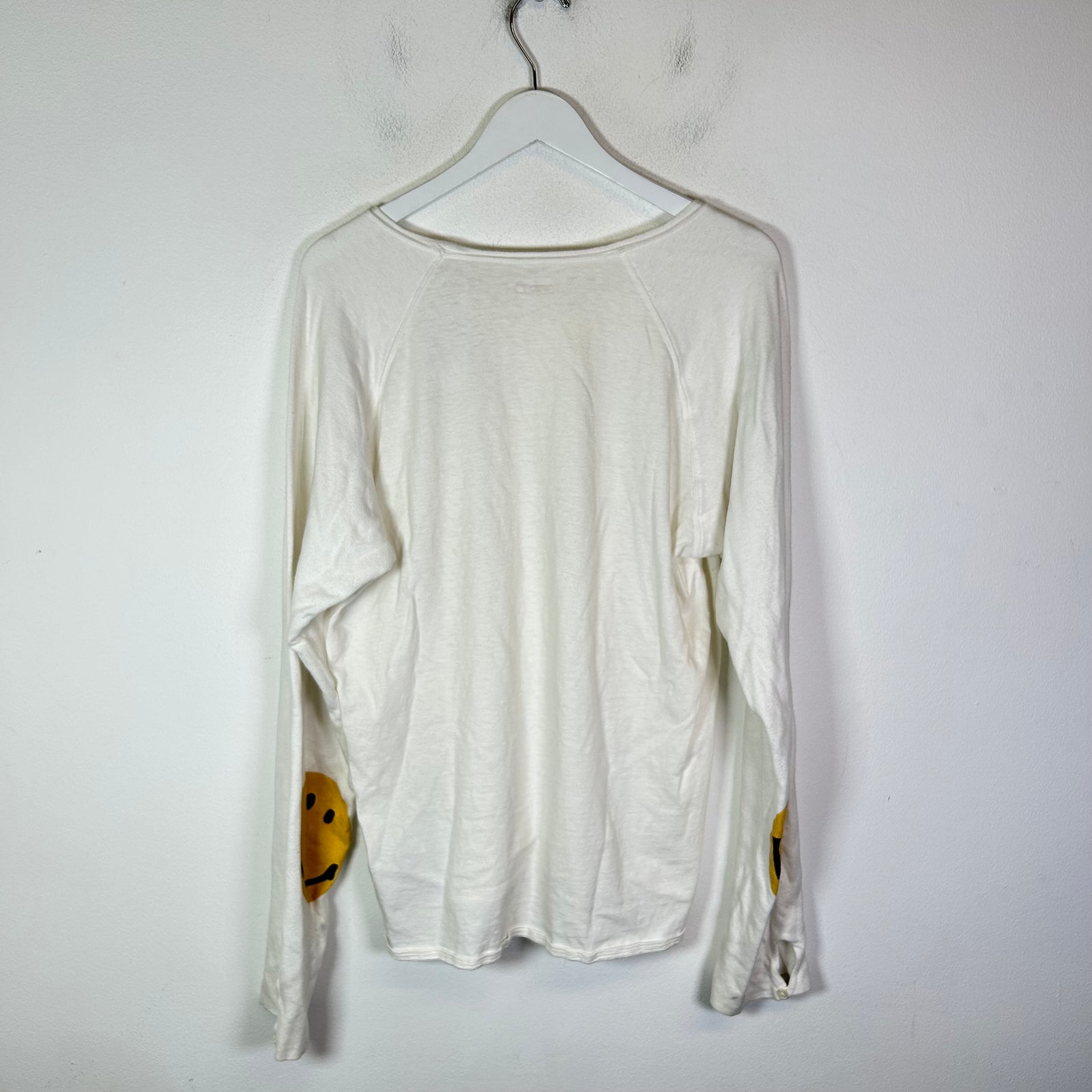 Kapital White Smiley Face Longsleeve