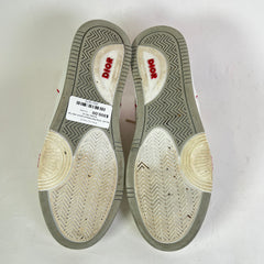 Dior B27 White/Red Oblique Uptown Mid-Top Sneaker Size 45