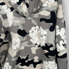 Denim Tears Snow Camo Wreath Zip-Up Hoodie Size M