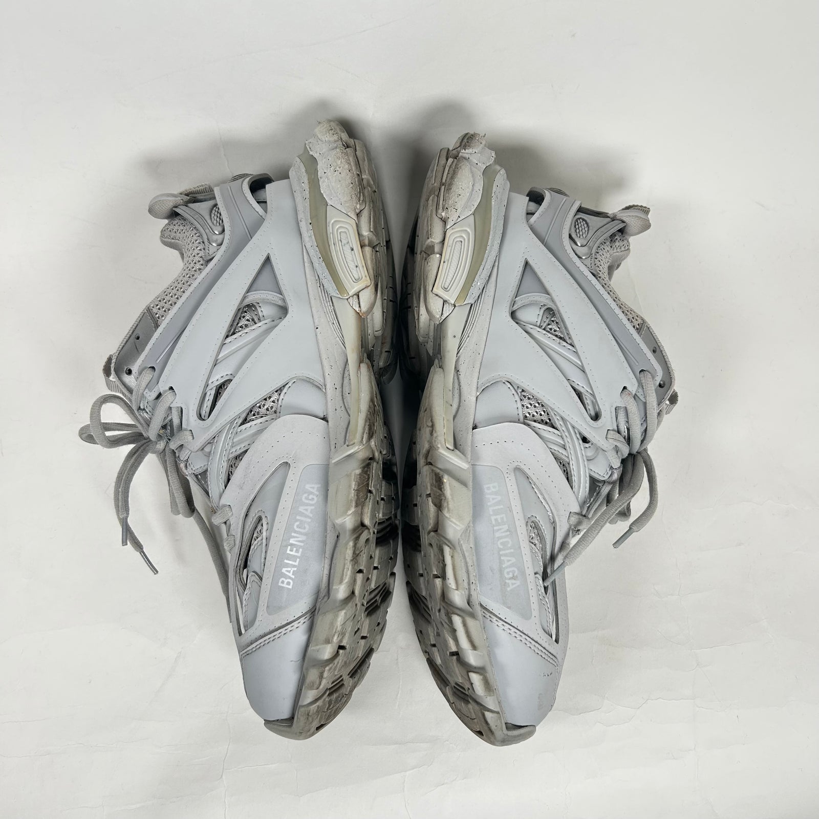Balenciaga Grey Track Sneakers Size 42