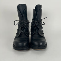 Dirk Bikkemburgs Metal Heel Lace Hole Boots Size 43