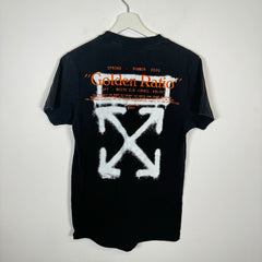 Off-White Black Cartoon 'Golden Ratio' Tee Size XS