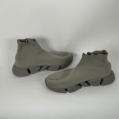 Balenciaga Grey Speed Trainers Size 10
