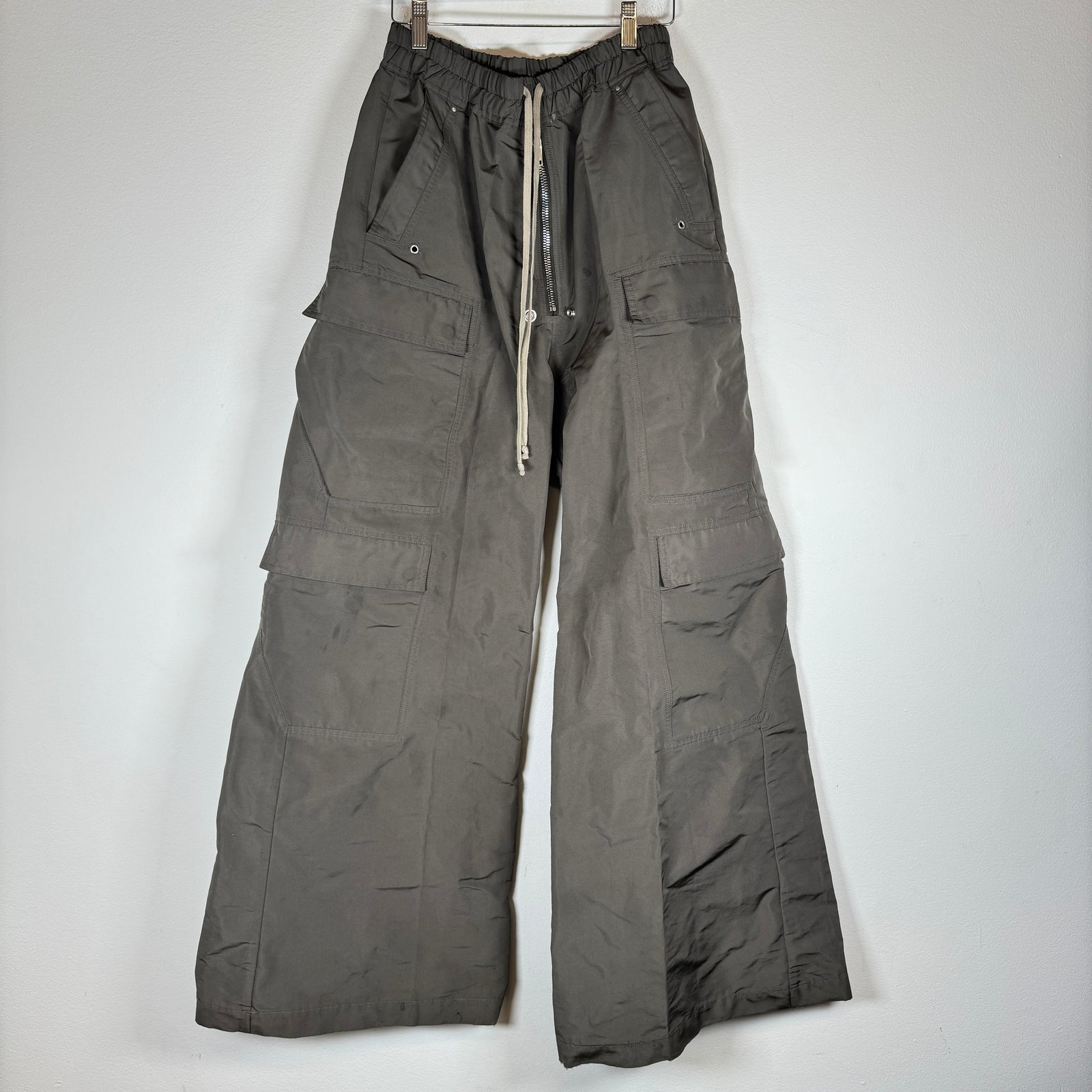 Rick Owens Grey Jumbo Bela Cargos Size 46