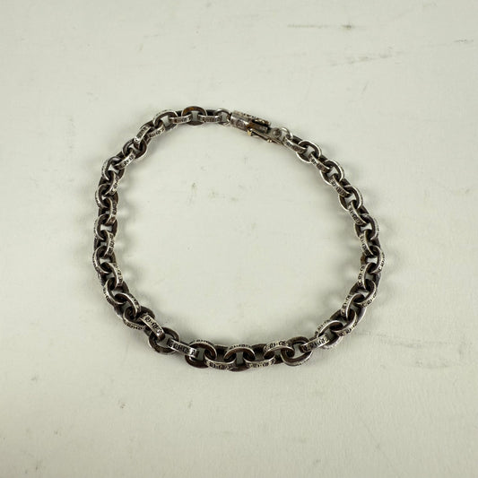 Chrome Hearts Paper Chain Bracelet 7 Inch