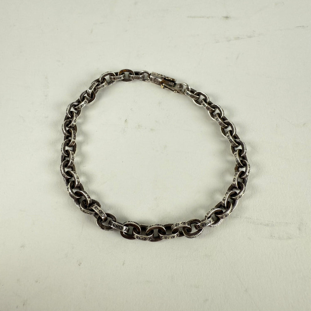 Chrome Hearts Paper Chain Bracelet 7 Inch