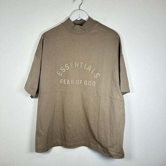 Fear of God Essentials Beige Tee Size XS