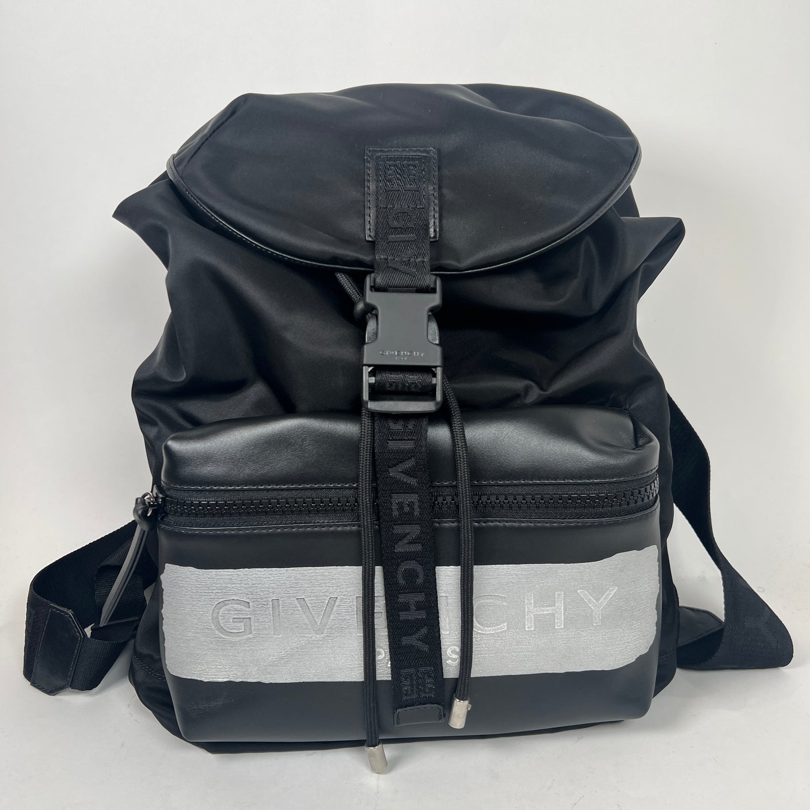 Givenchy Black Light3 Nylon Backpack