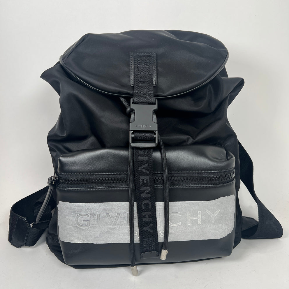Givenchy Black Light3 Nylon Backpack