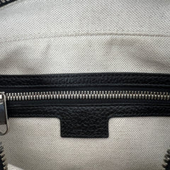 Gucci Black Jumbo GG Medium Messanger Bag