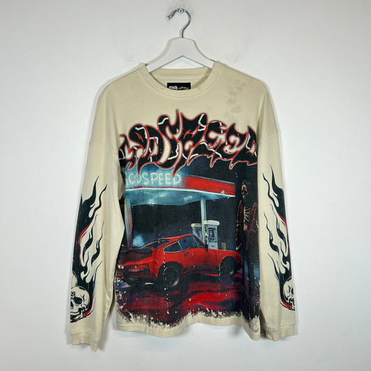 Godspeed Cream 'Pitstop' Longsleeve Size XS