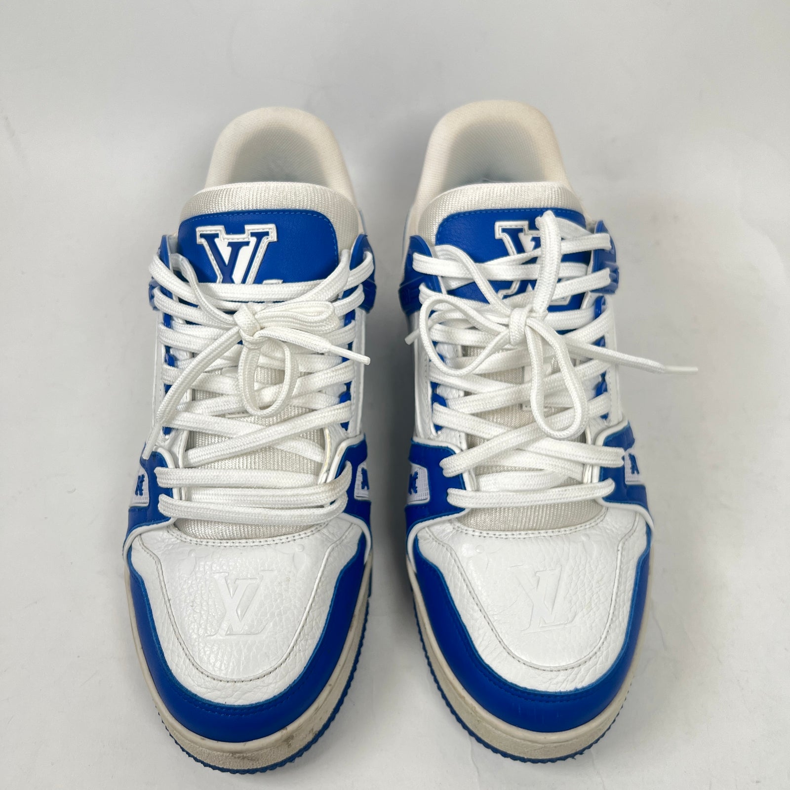 Louis Vuitton Blue/White Trainer Size LV 5.5
