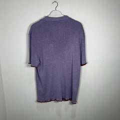 Jacquemus Purple 'La Maille Porta' Button-Up Shirt Size XXL