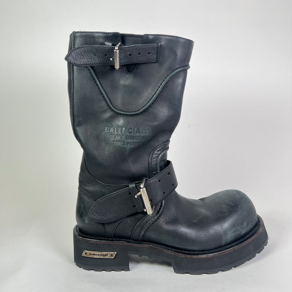 Balenciaga Venom Leather Boots